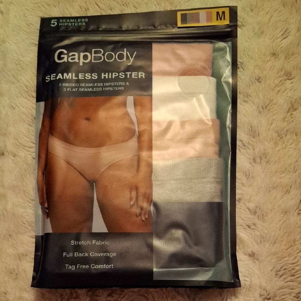 GAP Body Seamless Hipster Panties - Pink, White, Nude, Gray, Black
